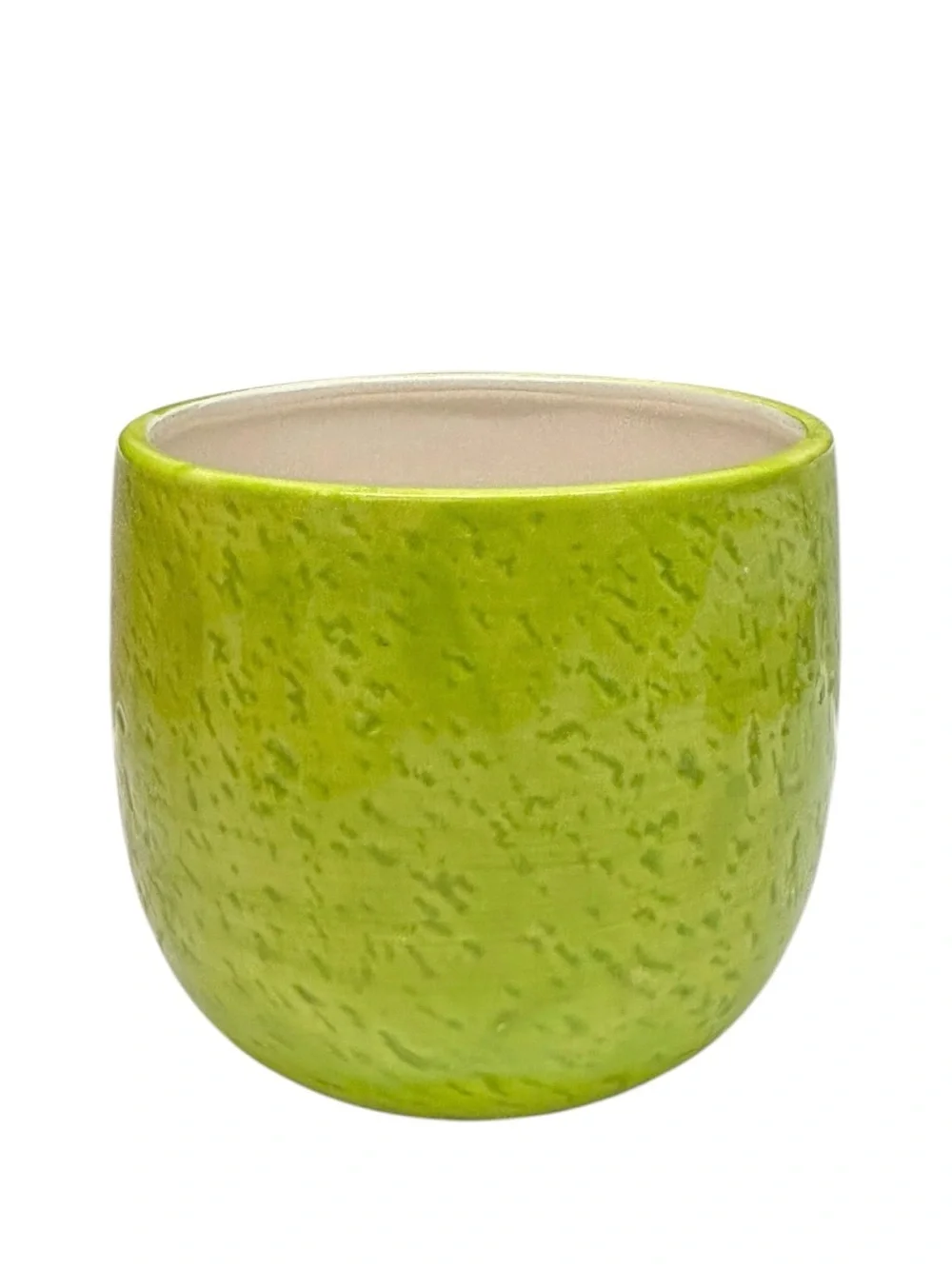 Lime Fruit Ceramic Painted Canister Jar Summer Fruit Decor Kitchen Decor Green